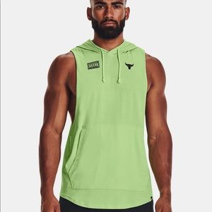 Project Rock Show Your Work Sleeveless Hoodie/Medium